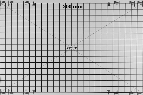 Canon EF 70-200 mm f/2.8L USM - Dystorsja