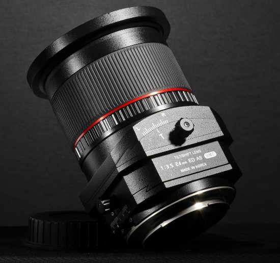 Samyang T-S 24 mm 1:3.5 ED AS UMC - nowy obiektyw tilt-shift