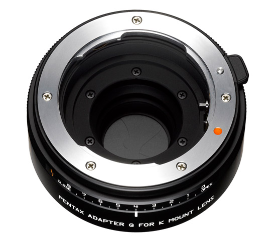 Pentax Q10 i adapter Q dla bagnetu K