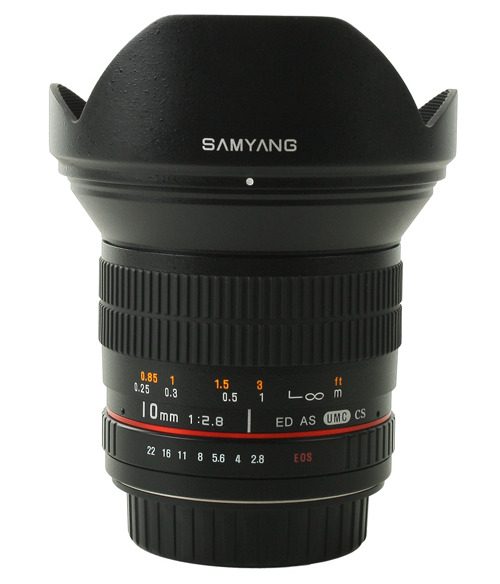 Samyang 10 mm 1:2.8 ED AS UMC CS