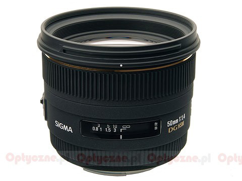 Sigma 50mm F1.4 EX DG HSM - jasny standard