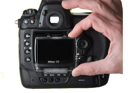 Nikon D3 LCD Hood Cap