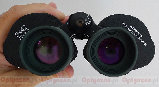 Test wytrzymaociowy lornetek 8x42 - Delta Optical Titanium 8x42 