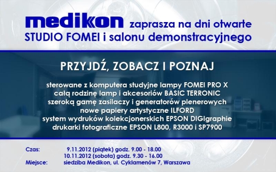 Fomei Studio isalon demonstracyjny - relacja z otwarcia