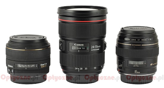 Canon EF 24-70 mm f/2.8L II USM - Budowa i jako wykonania