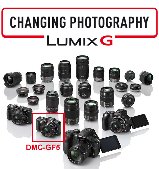 Panasonic Lumix DMC-GF5 - aparat dla kobiet - Wstp