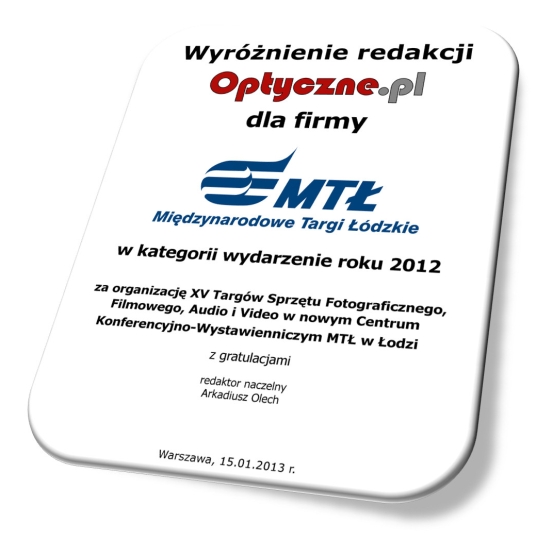 Plebiscyt na Produkt Roku 2012 - wyniki - Podsumowanie Plebiscytu na Produkt Roku 2012 wg Czytelnikw Optyczne.pl