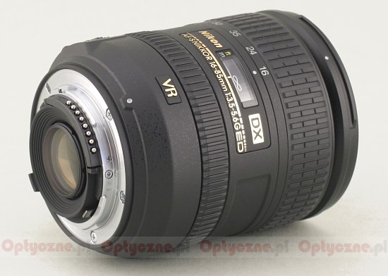 Nikon Nikkor AF-S DX 16-85 mm f/3.5-5.6G ED VR - Budowa, jako wykonania i stabilizacja