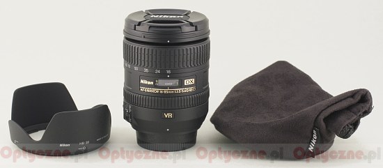 Nikon Nikkor AF-S DX 16-85 mm f/3.5-5.6G ED VR - Budowa, jako wykonania i stabilizacja