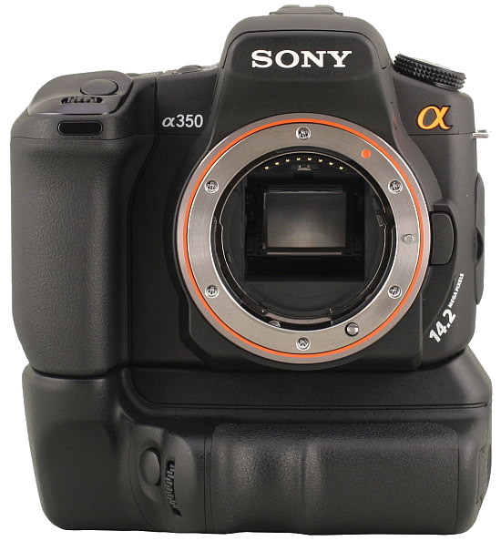 Sony Alpha DSLR-A350 - Wygląd i jakość wykonania Sony Alpha DSLR-A350 - Wygląd i jakość wykonania