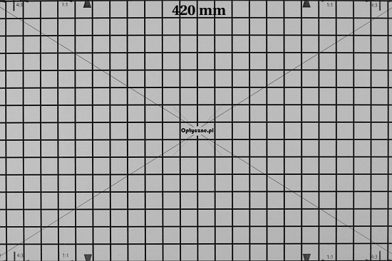 Canon EF 300 mm f/4L IS USM - Dystorsja