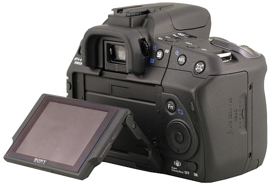 Sony Alpha DSLR-A350 - Wygląd i jakość wykonania Sony Alpha DSLR-A350 - Wygląd i jakość wykonania