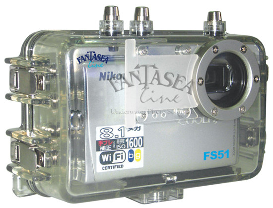 Fantasea FS-51 - rwnie do Nikona Coolpix S52 i S52c