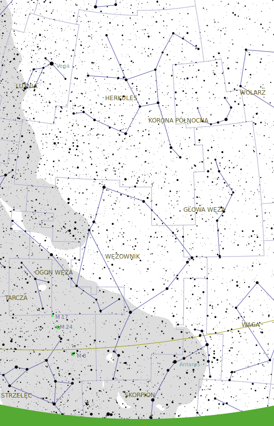 Niebo przez lornetk - M13 - Gromada kulista M13