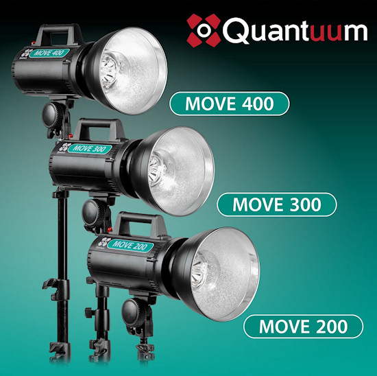 Nowe serie lamp studyjnych Quantuum Move oraz Pulse 