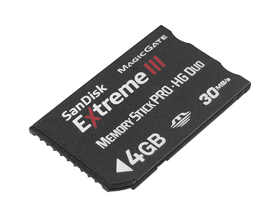 SanDisk Extreme III Memory Stick Pro-HG Duo