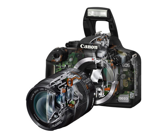 Canon EOS 1000D - lustrzanka entry-level