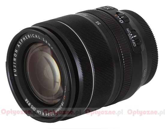 Fujifilm Fujinon XF 18-55 mm f/2.8-4 OIS - Budowa, jako wykonania i stabilizacja