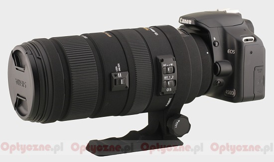 Sigma 120-400 mm f/4.5-5.6 APO DG OS HSM - Wstp