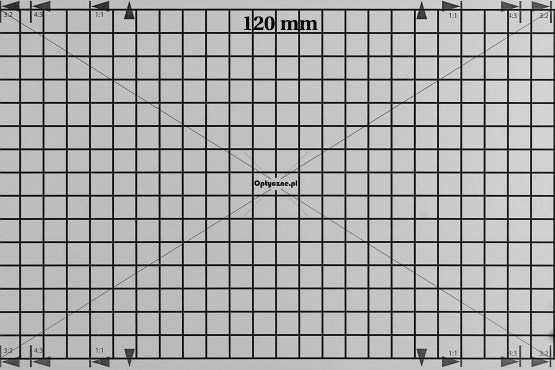 Sigma 120-400 mm f/4.5-5.6 APO DG OS HSM - Dystorsja