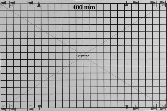 Sigma 120-400 mm f/4.5-5.6 APO DG OS HSM - Dystorsja