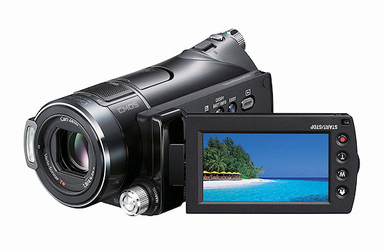 Sony HDR-CX12 - kamera wykrywajca umiech