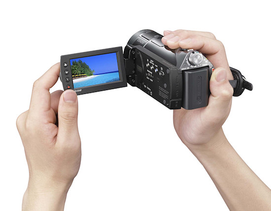Sony HDR-CX12 - kamera wykrywajca umiech