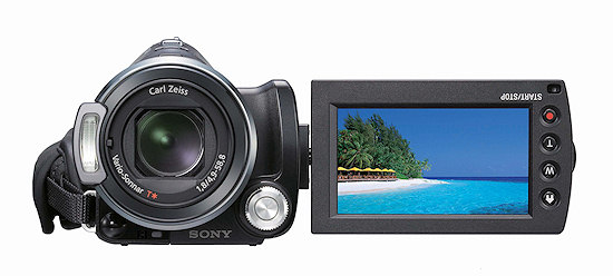 Sony HDR-CX12 - kamera wykrywajca umiech