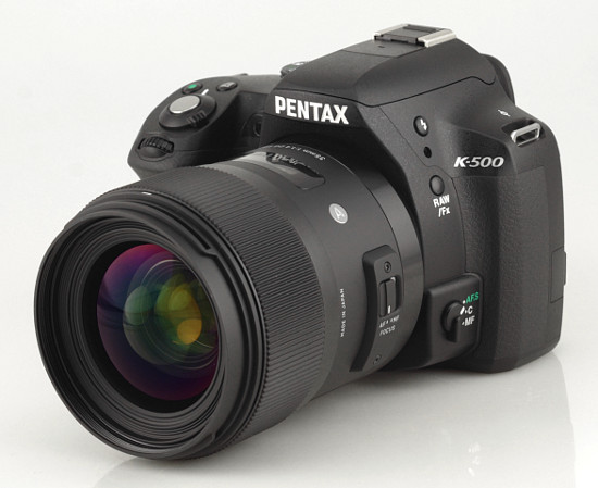 Pentax K-500 - Wstp