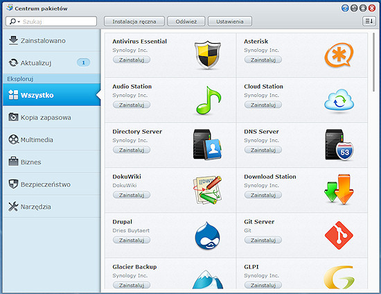 Dyski sieciowe Synology - nie tylko dla fotografw - Rozdzia 2