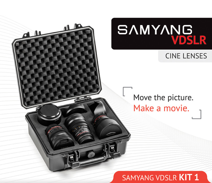 Zestawy filmowe Samyang Cinema Kit