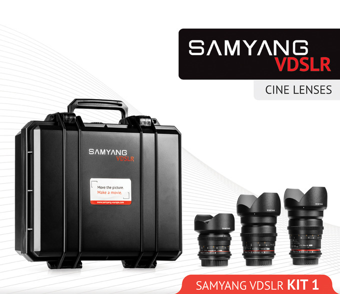 Zestawy filmowe Samyang Cinema Kit