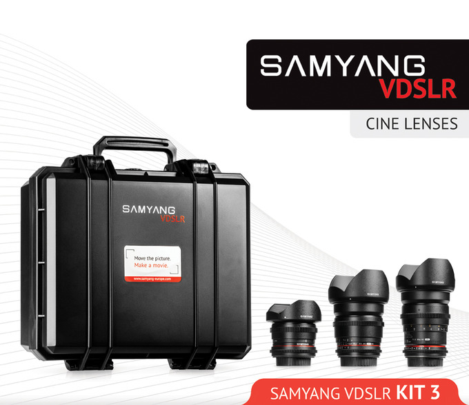 Zestawy filmowe Samyang Cinema Kit