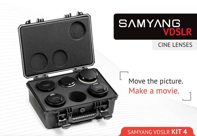 Zestawy filmowe Samyang Cinema Kit