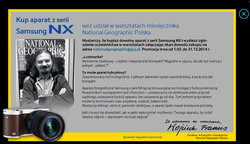 Warsztaty z National Geographic przy zakupie Samsunga NX
