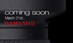 Samyang zapowiada nowy obiektyw