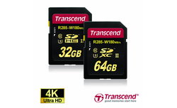 Karty Transcend SDHC/SDXC UHS-II U3