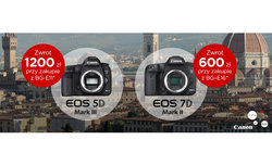 Canon Cashback na aparaty z gripami