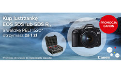 Promocja przy zakupie lustrzanek Canon EOS 5Ds i EOS 5Ds R