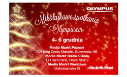 Olympus zaprasza na mikoajkowe spotkania