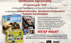 Fotografia dakarowa i spotkanie z zawodnikami w Warszawie