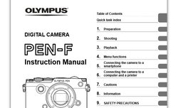 Olympus PEN-F - dostpna instrukcja obsugi