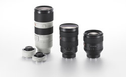 Sony G Master 24-70 mm f/2.8, 85 mm f/1.4 oraz 70-200 mm f/2.8