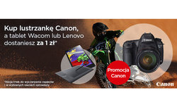 Tablet za 1 z w promocji Canona