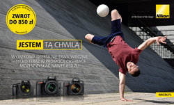 Nowa promocja Nikon Cashback