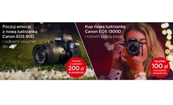 Wiosenne promocje Canona - vouchery na dodatkowe zakupy