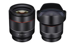Samyang 14 mm f/2.8 ED AS IF UMC i 50 mm f/1.4 AS IF UMC - obiektywy z autofocusem