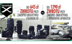 Letnia promocja cashback na obiektywy Fujinon