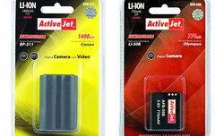ActiveJet - akumulatory do aparatw i kamer
