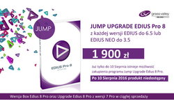 BEiKS - ostatnie dni na zakup Jump Upgrade Edius 8 Pro